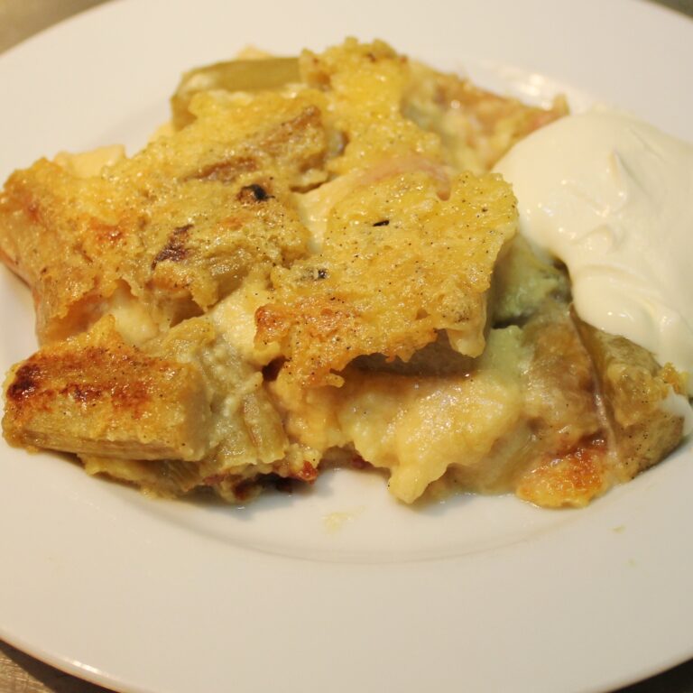 rabarber clafoutis