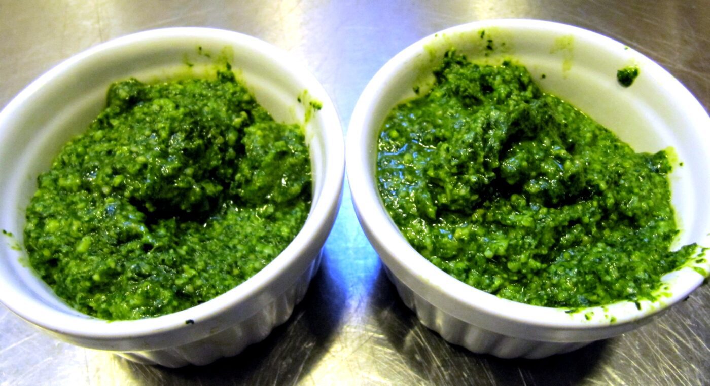 knopkruid pesto