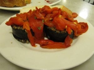 Uit eten in Spanje - Donostia - pintxo 3