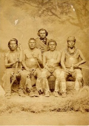 Meiwerk 2015 - Vier Pawnee opperhoofden b