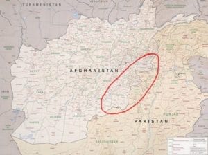 Raap - grens Afghanistan-Pakistan