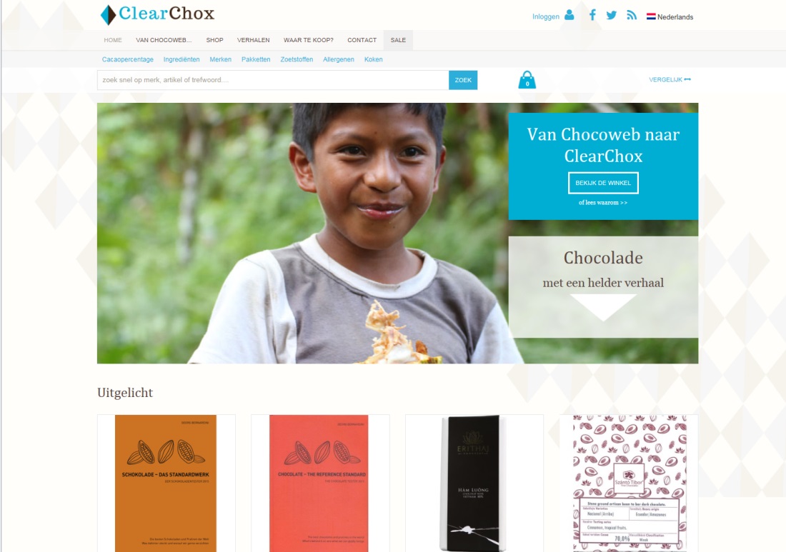 ClearChox - afbeelding website