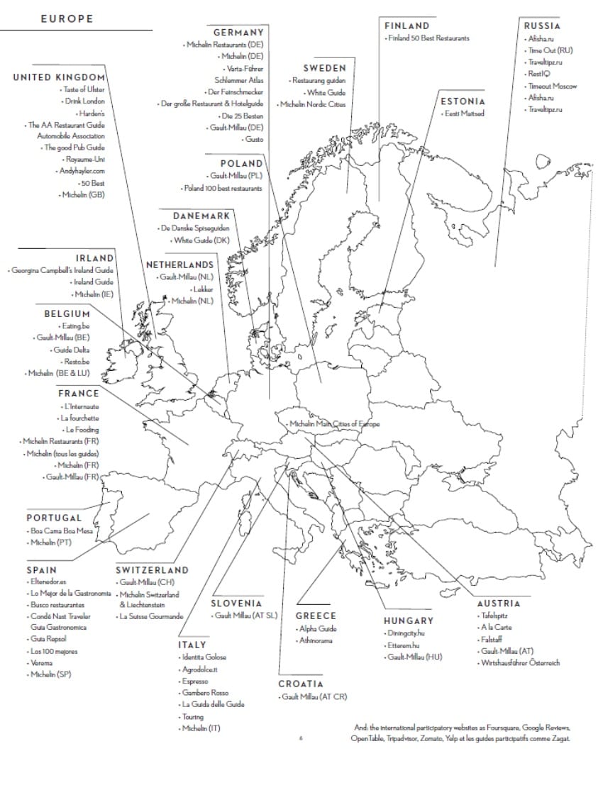 La Liste - bronnen Europa