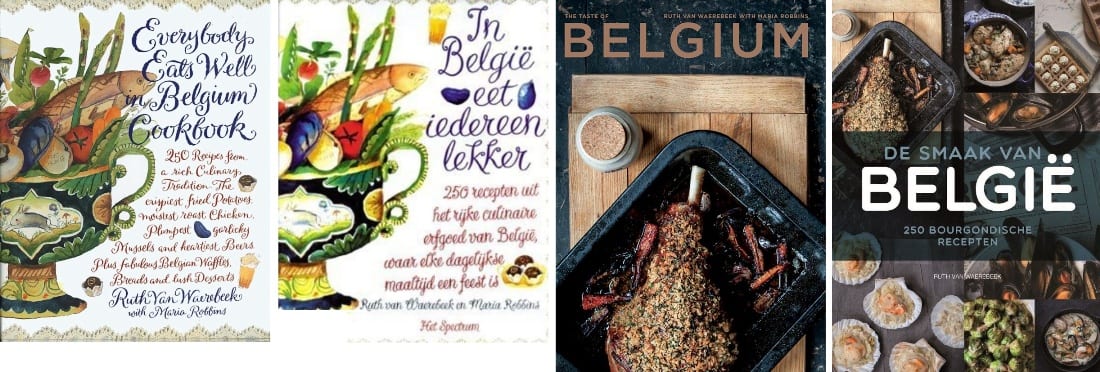 De Smaak van België - De vier boeken