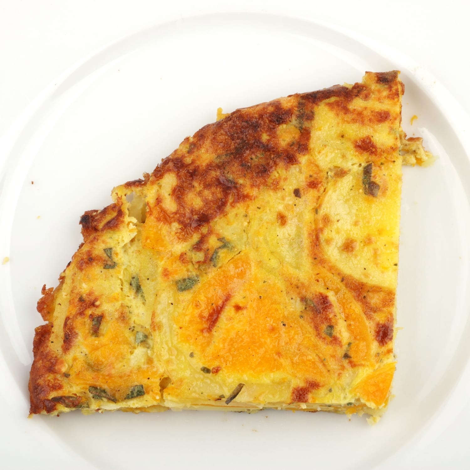Aardappel-pompoenfrittata