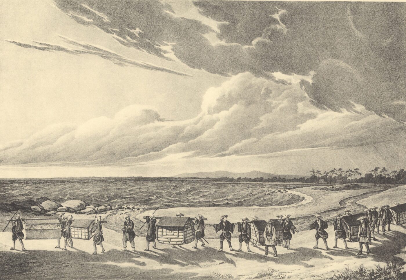 Siebold - trip to the shogun in Edo