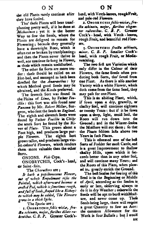 Teunisbloem Miller Gardener's Dictionary