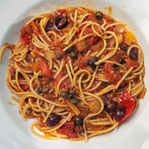 pasta puttanesca