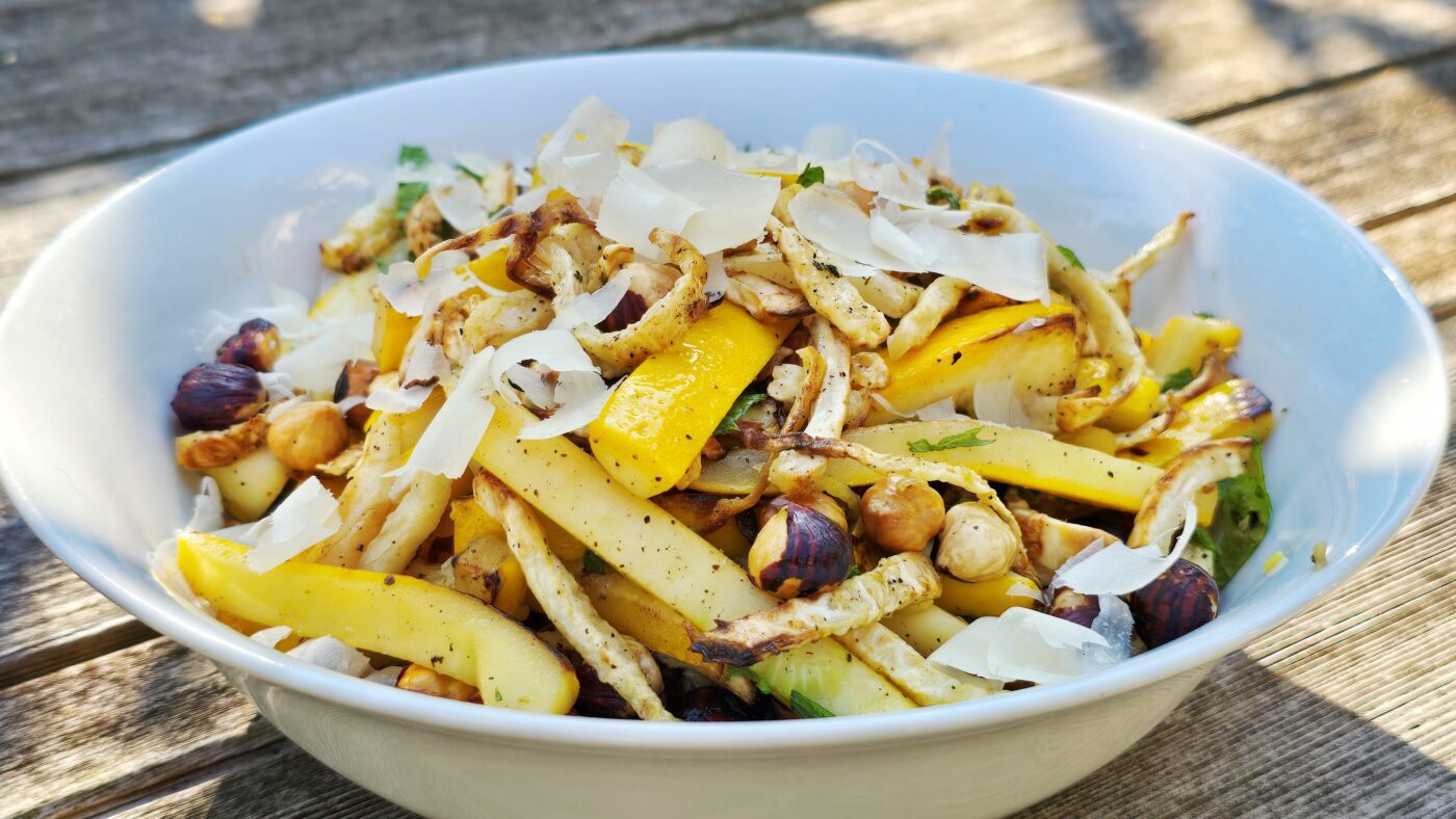 courgette knolselderij