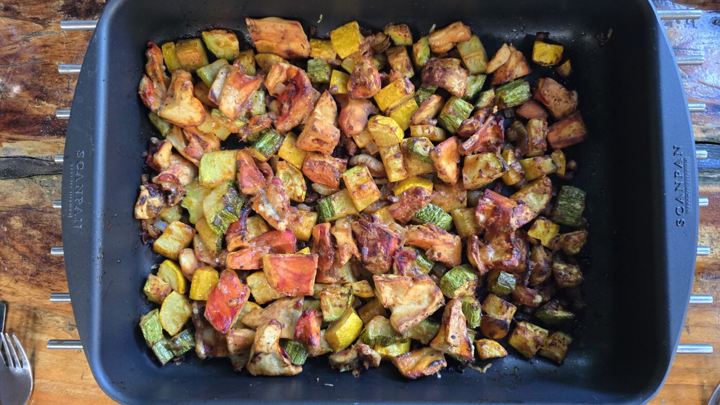 boskip zwavelzwam courgette