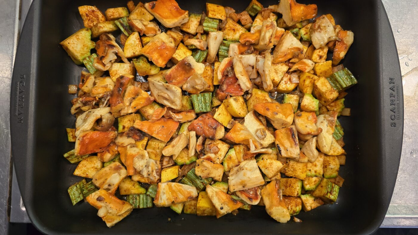 boskip zwavelzwam courgette