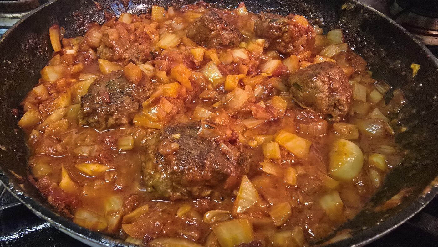 gehaktballen tomaten venkel polpette