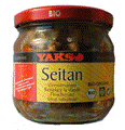 yakso seitan in tamari sauce