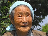 Matsu, 100, and a resident of Okinawa