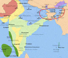 Malabar Spinazie - klimaatkaart India klein cirkel.png