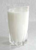 An image of a glass of milk